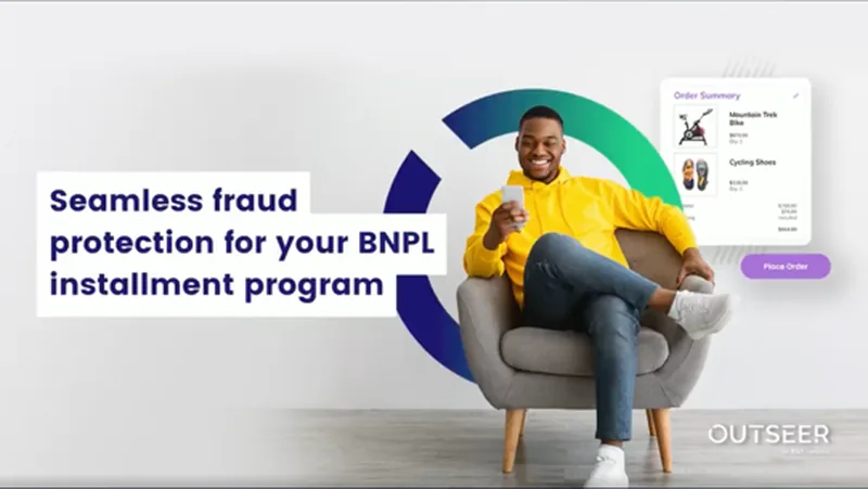 Seamless fraud protection for your BNPL installment program social creative.